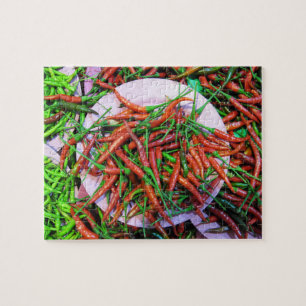 Bird's Eye Chili Peppers Jigsaw Puzzle