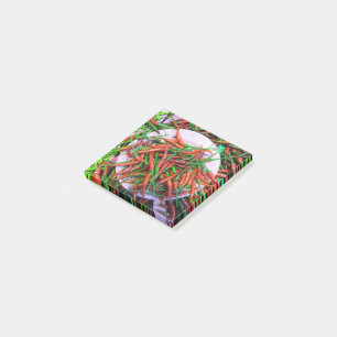 Bird's Eye Chili Peppers Post-it Notes
