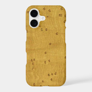 Birds Eye Maple Wood Image Custom Case-Mate iPhone