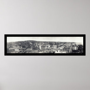 Birds-eye of Duluth MN Photo 1914 Poster