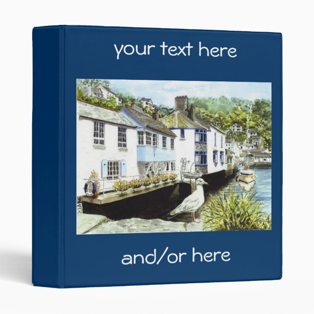 'Bird's Eye View' Binder (Front/Spine)