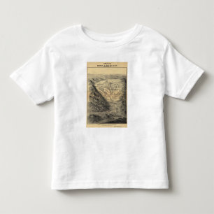 Bird's eye view, Honey Lake Valley Toddler T-shirt