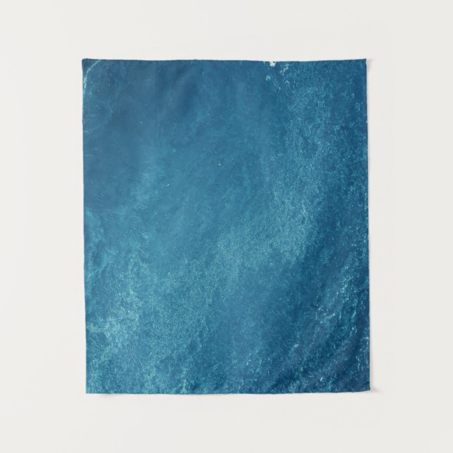 Bird's-eye view of body of water tapestry (Front)