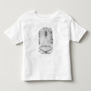 Bird's-eye view of ideal plantation buildings toddler t-shirt