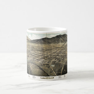 Bird's eye view of Leadville, Colorado (1879) Coffee Mug