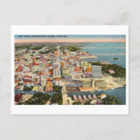 Bird's-Eye View of Miami, Florida, Vintage