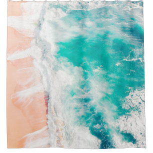 Bird's eye view of ocean waves