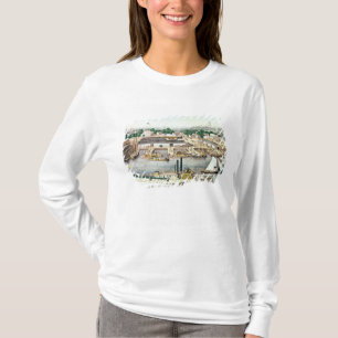 Bird's Eye View of Sixth Street Wharf T-Shirt