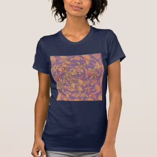 birds, fishes and turtles T-Shirt