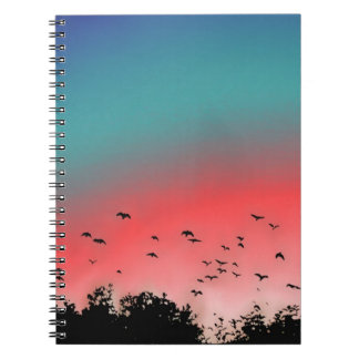 Birds flying High Notebook