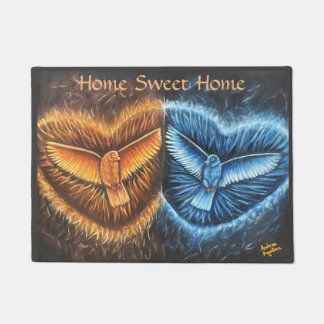 Birds Flying Together- Doormat