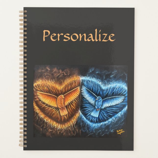 Birds Flying Together- Planner (Front)