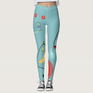 Birds in a cage leggings