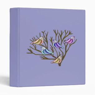 Birds in a tree binder