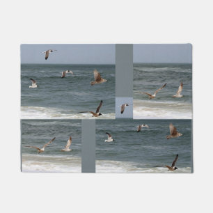 Birds In Flight by Shirley Taylor Doormat