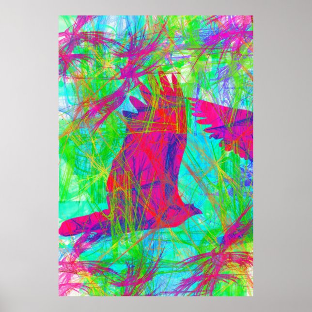 Birds in Flight Poster (Front)