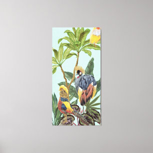 Birds in Paradise - Large Birds Canvas Print