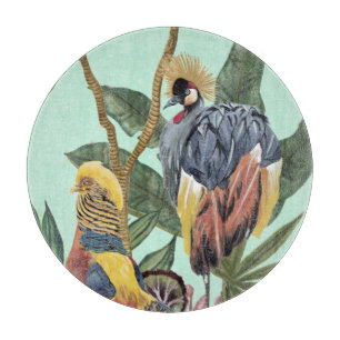 Birds in Paradise - Large Birds Cutting Board