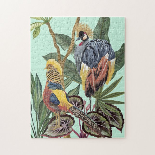 Birds in Paradise - Large Birds Jigsaw Puzzle (Vertical)