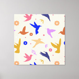 Birds in the Air Canvas Print
