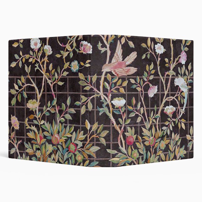 Birds in The Flower Garden, William Morris Binder (Background)