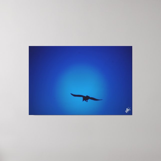 Birds in the sky #1 canvas print (Front)
