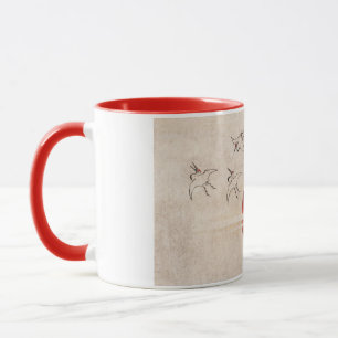 Birds in the sun mug