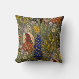 BIrds in the WIld Throw Pillow