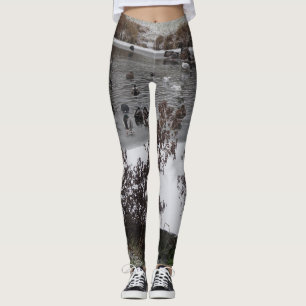 Birds in Winter Legging