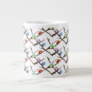 Birds Large Coffee Mug