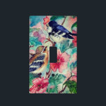 Birds Light Switch Cover Spring - Painting<br><div class="desc">Courtship - Watercolor Painting</div>