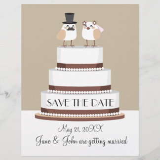 Birds Love Wedding Cake