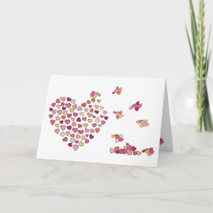 Birds n' Hearts Card