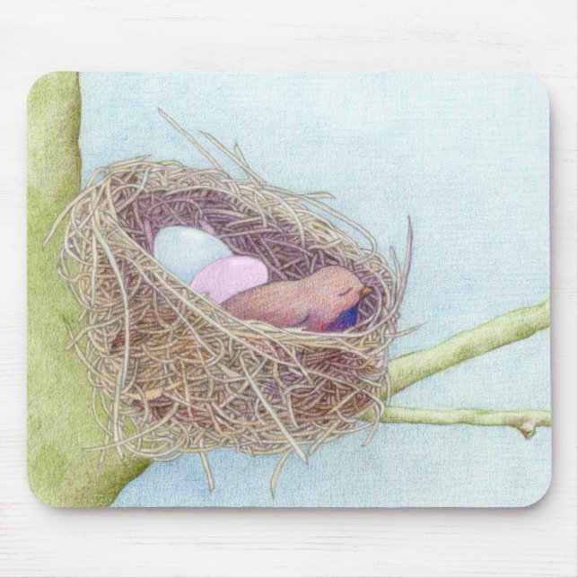 Birds Nest Mousepad (Front)