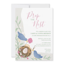 Birds Nesting- Prep the Nest- Baby Shower