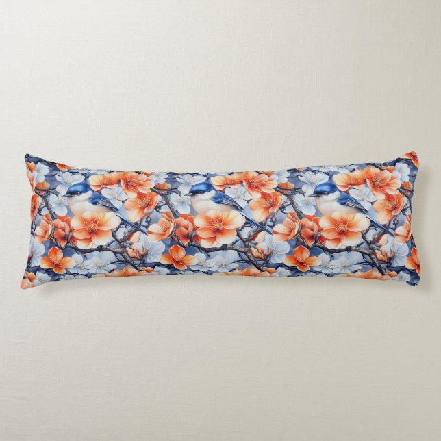 Birds of a Feather Body Pillow (Front)