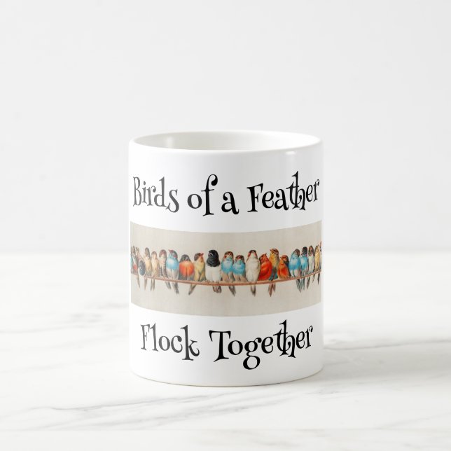 Birds of a Feather Coffee Mug (Center)