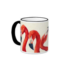 Birds Of A Feather - Flamingo Coffee Mug