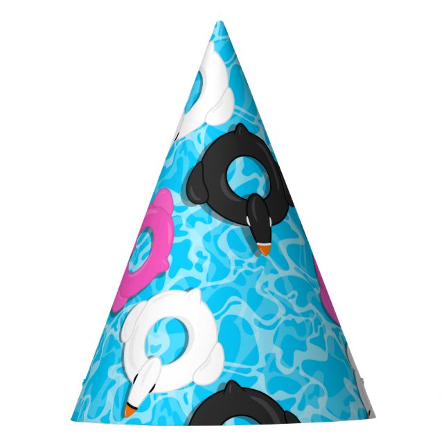 Birds of a Feather Floaties Party Hat (Front)