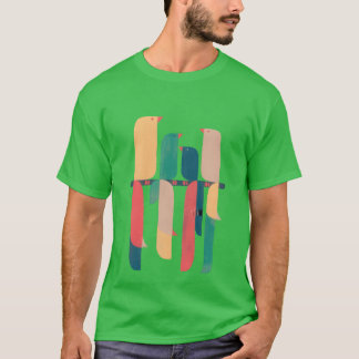 Birds of a feather girl funny T-Shirt