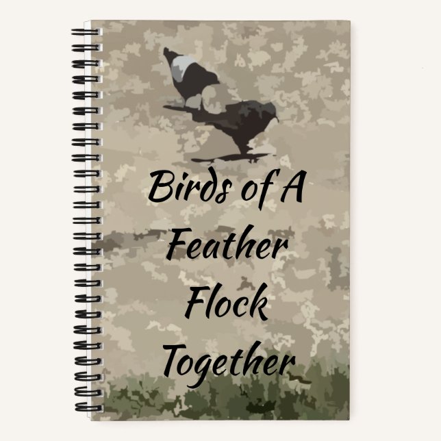 Birds of A Feather Notebook (Front)