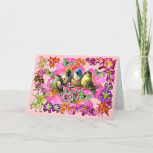 Birds Of A Feather Thank You Card