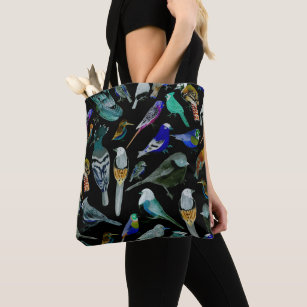 Birds of America- pets and wild birds Tote Bag