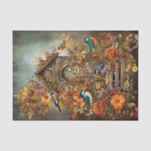 Birds of Autumn Tissue Paper