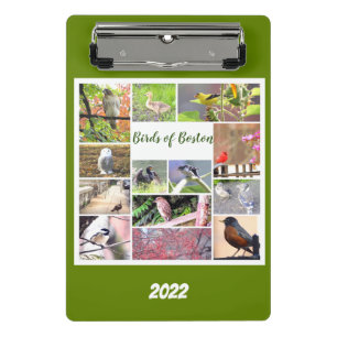 Birds of Boston Photo Mini Clipboard