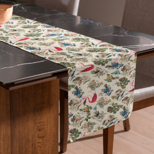 Birds of John James Audubon Short Table Runner