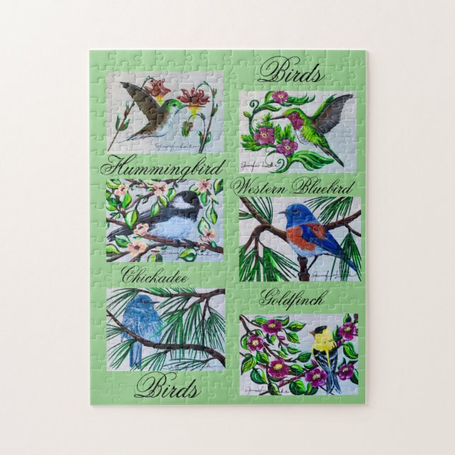 Birds of Joy Puzzle (Vertical)