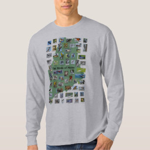 Birds of Maine Long Sleeve T-Shirt