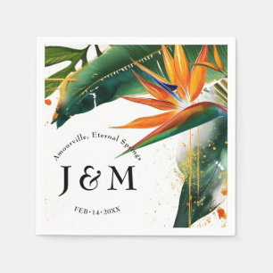 Birds of Paradise Bliss Napkin