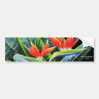 Birds of Paradise Bumper Sticker